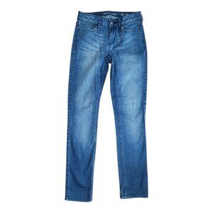 Calvin Klein Jeans Womens Size 3x30 Blue Denim Ultimate Skinny Pockets Stretch